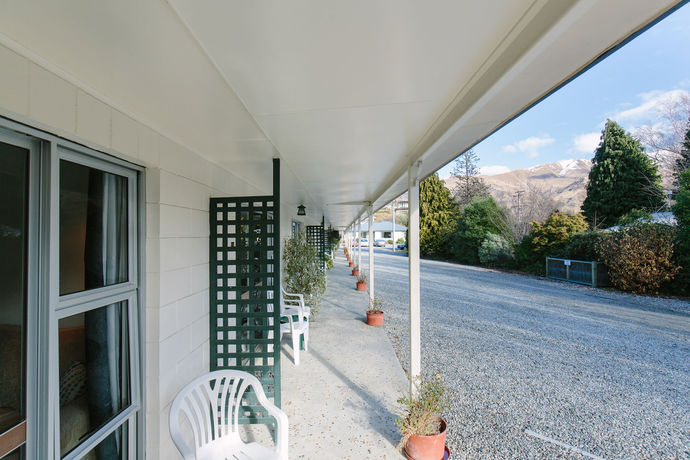 Imagen de los exteriores del Motel Alpine, Wanaka. Foto 9