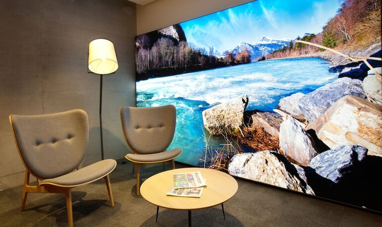 Imagen del bar/restaurante del Motel B Smart Landquart. Foto 18