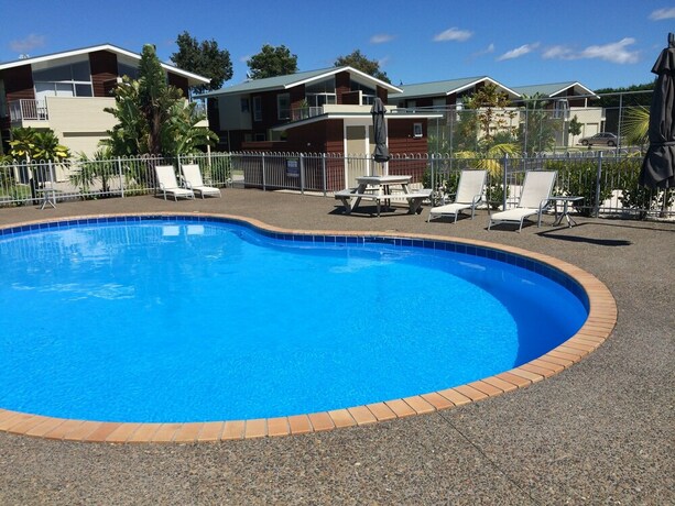 Imagen de la piscina del Motel Beachside Resort Whitianga. Foto 28