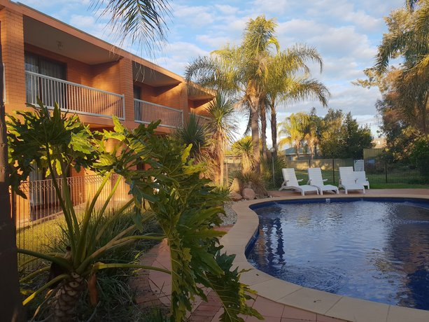 Imagen de la piscina del Motel Crystal Fountain Albury. Foto 20