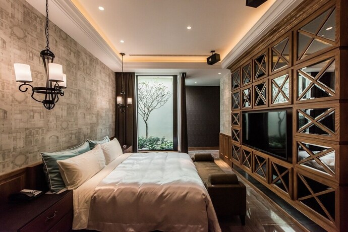 Imagen de la habitación del Motel Green Palm, Shuidui. Foto 23