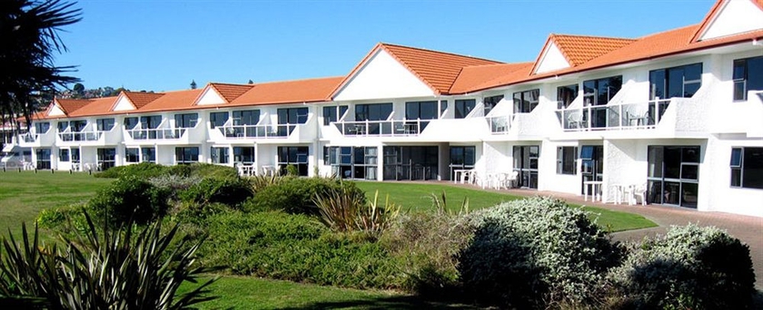 Imagen de los exteriores del Motel Harbour View on Ahuriri Beach in Napier NZ with sea view suites. Foto 7