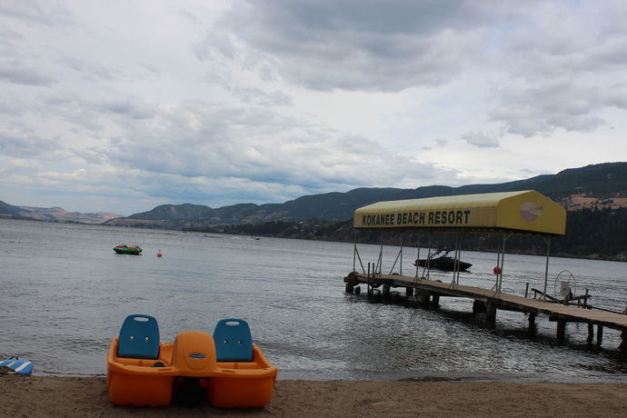 Imagen de los exteriores del Motel Kokanee Beach Resort. Foto 14