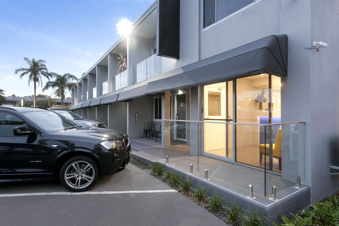 Imagen de la piscina del Motel Merewether. Foto 15