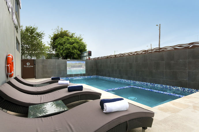 Imagen de los exteriores del Motel Merewether. Foto 11