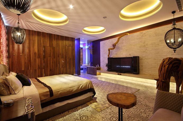 Imagen de la habitación del Motel Mulan Taichung. Foto 10