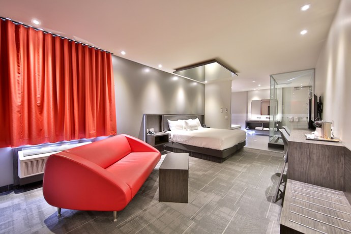 Imagen de los interiores del Motel Newstar Laval. Foto 15