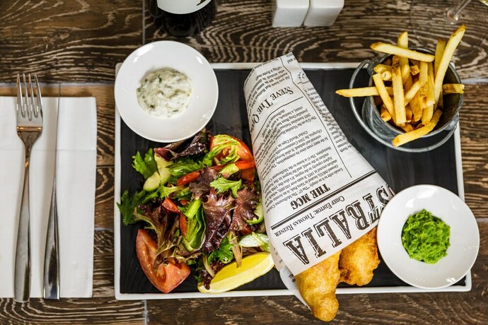 Imagen del bar/restaurante del Motel Opal Ridge. Foto 22