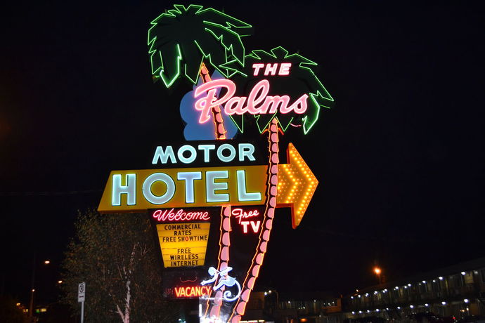 Imagen de los exteriores del Motel Palms, Portland. Foto 13