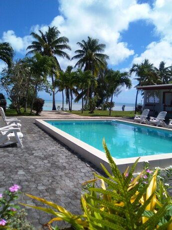 Imagen general del Motel Reef - Aitutaki. Foto 1