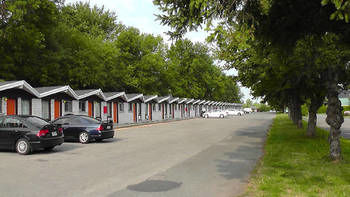 Imagen de los exteriores del Motel Rideau. Foto 11
