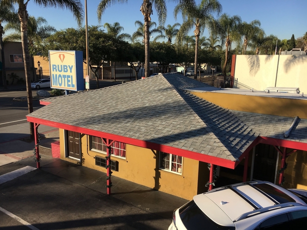 Imagen de los exteriores del Motel Ruby, Long Beach. Foto 19