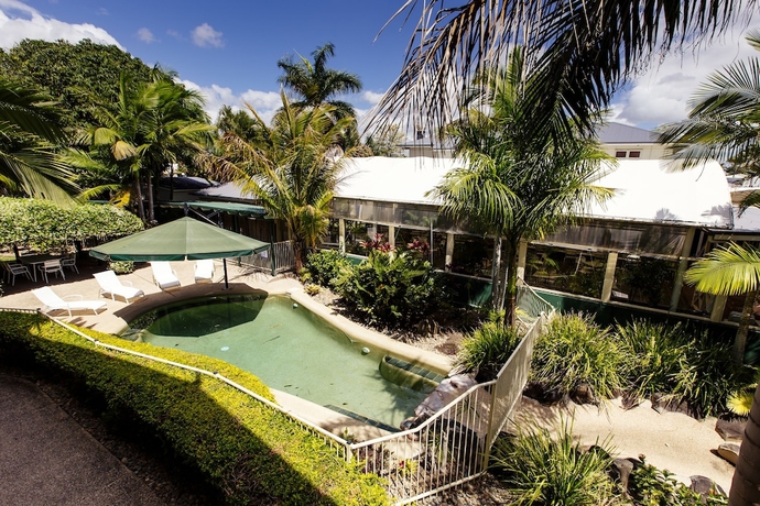 Imagen de la piscina del Motel Shamrock Gardens. Foto 18