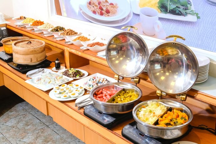 Imagen del bar/restaurante del Motel Summer House, Tainan. Foto 3