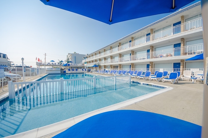 Imagen de la piscina del Motel Tangiers, Wildwood Crest. Foto 19