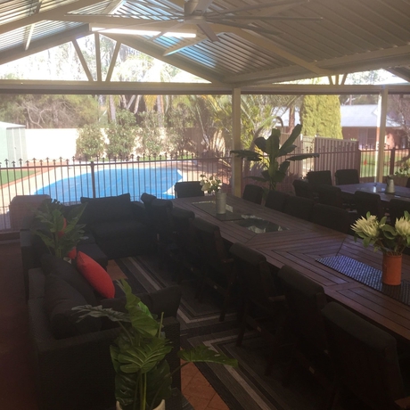 Imagen de la piscina del Motel Travellers Rest, Perth. Foto 14