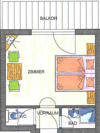 Imagen de la habitación del Pensión Almrausch, NEUSTIFT IM STUBAITAL . Foto 9