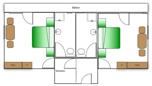 Imagen de la habitación del Pensión Handle. Foto 9