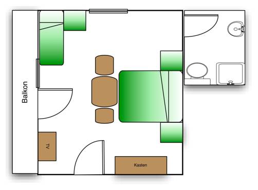 Imagen de la habitación del Pensión Handle. Foto 10