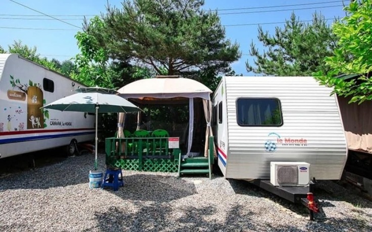 Imagen general del Pensión Hongcheon Gangbyeonuisuchaehwa Pension. Foto 7