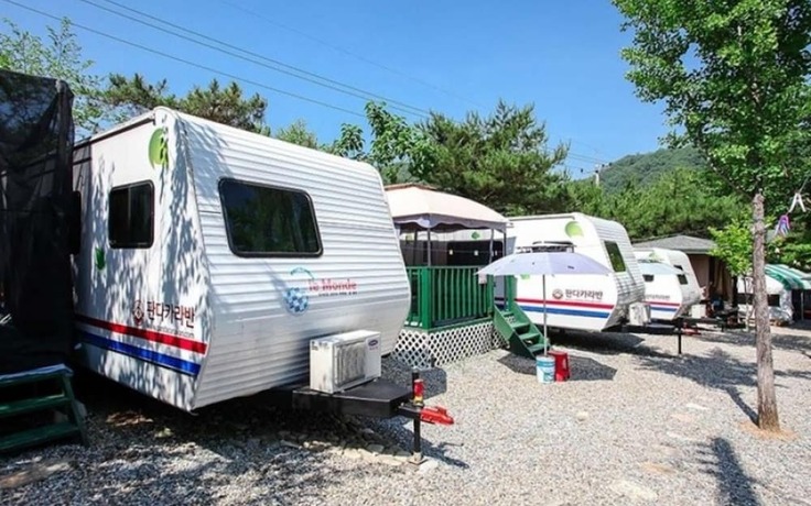 Imagen general del Pensión Hongcheon Gangbyeonuisuchaehwa Pension. Foto 9