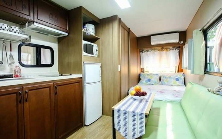 Imagen general del Pensión Hongcheon Gangbyeonuisuchaehwa Pension. Foto 18