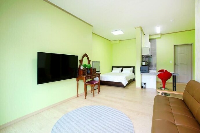 Imagen de la habitación del Pensión Hongcheon Stone Island Pool Villa. Foto 18