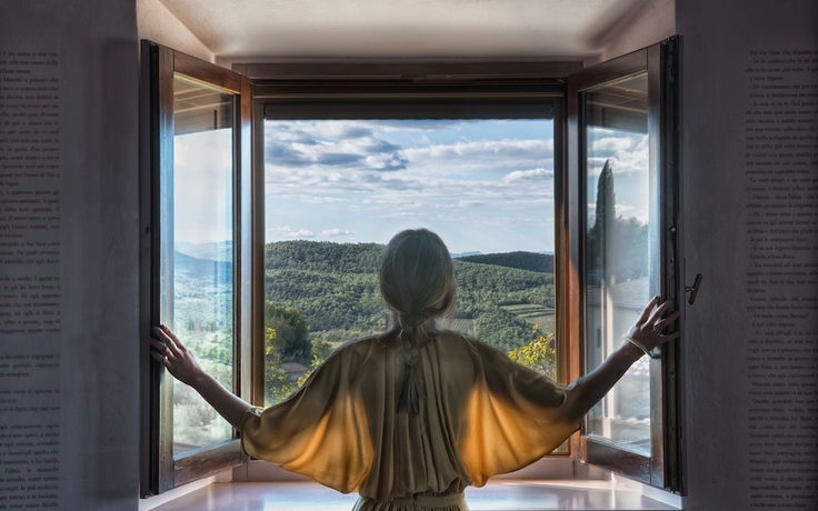 Imagen de la habitación del Pensión La Pensione di Vignamaggio. Foto 11