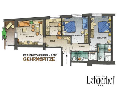 Imagen de la habitación del Pensión Lehnerhof. Foto 5