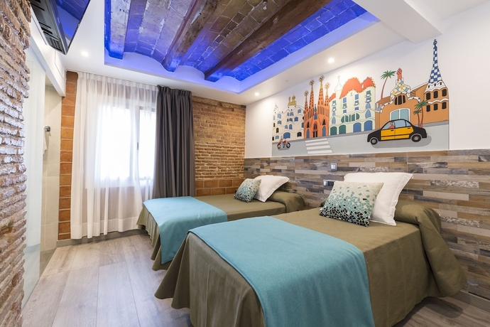 Imagen de la habitación del Pensión Miami Hotel, Las Ramblas. Foto 10