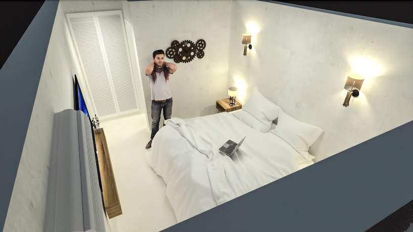 Imagen de la habitación del Pensión Mina Town Hillside. Foto 2