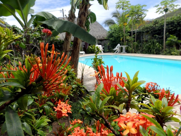 Imagen de la piscina del Pensión Pension De La Plage. Foto 17