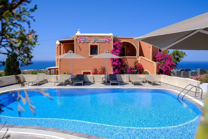 Imagen de la piscina del Pensión The Flower, OIA. Foto 6
