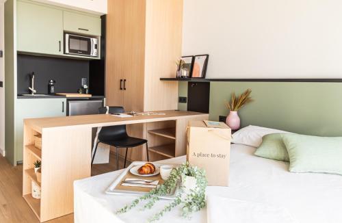 Imagen de la habitación del Residencia Atenea Living. Foto 17