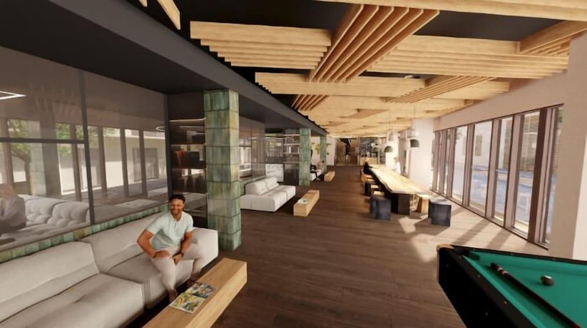 Imagen de los interiores del Residencia BLAU Student Housing and Language Academy. Foto 15
