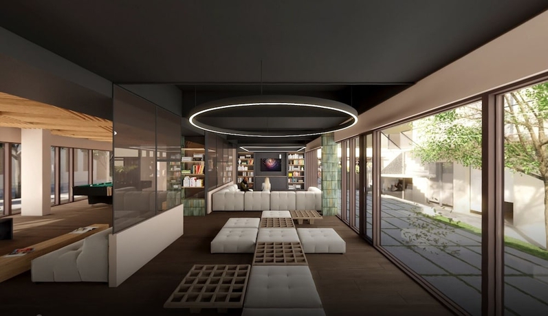 Imagen del bar/restaurante del Residencia BLAU Student Housing and Language Academy. Foto 2