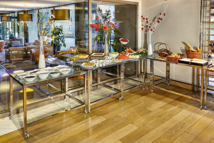 Imagen del bar/restaurante del Residencia Fraser Place Anthill Istanbul. Foto 6