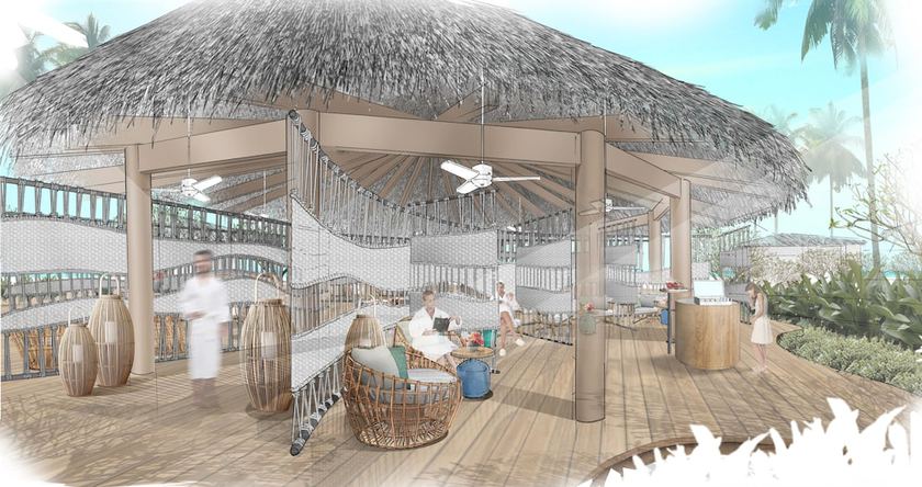 Imagen de la piscina del Resort Centara Mirage Lagoon Maldives. Foto 19