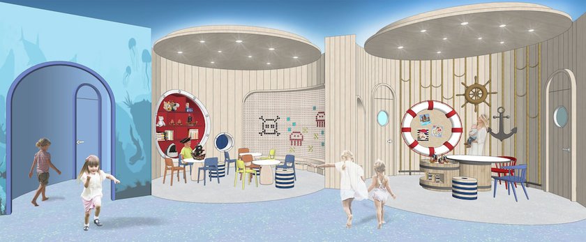 Imagen de los interiores del Resort Centara Mirage Lagoon Maldives. Foto 17