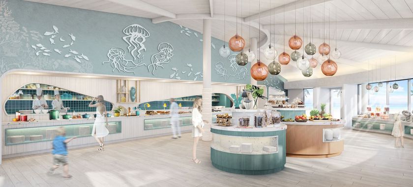 Imagen del bar/restaurante del Resort Centara Mirage Lagoon Maldives. Foto 3