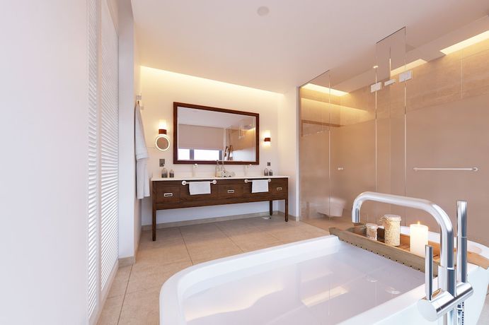 Imagen de la habitación del Resort Six Senses La Sagesse. Foto 11