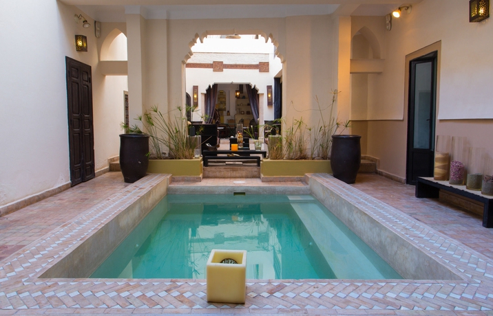 Imagen de la piscina del Riad 5 sens. Foto 13