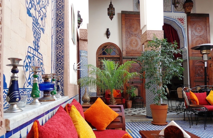 Imagen de los interiores del Riad Ahlam. Foto 19