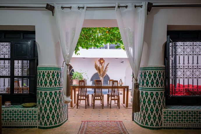 Imagen de los interiores del Riad Ajmal. Foto 20