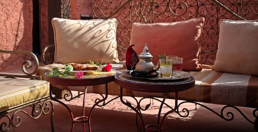 Imagen del bar/restaurante del Riad Amiris. Foto 2