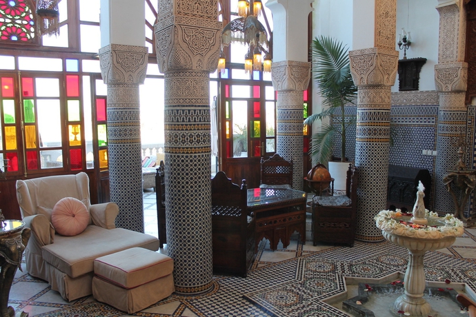 Imagen de los interiores del Riad Arabesque, Fez. Foto 6