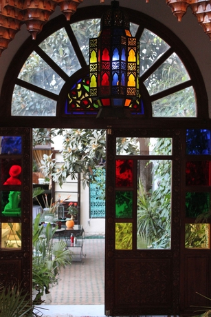 Imagen de los interiores del Riad Arabesque, Fez. Foto 9