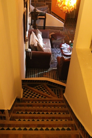 Imagen de los interiores del Riad Arabesque, Fez. Foto 12
