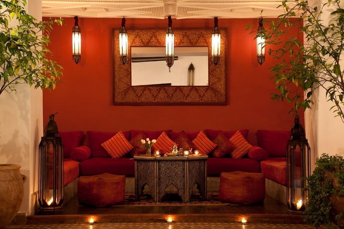 Imagen del bar/restaurante del Riad Assouel. Foto 2