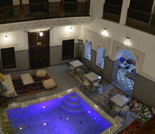 Imagen de la piscina del Riad Atlas Mejbar. Foto 20